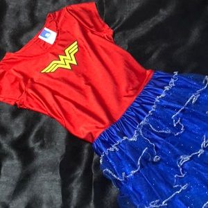 Girls Wonder Woman costume dress
